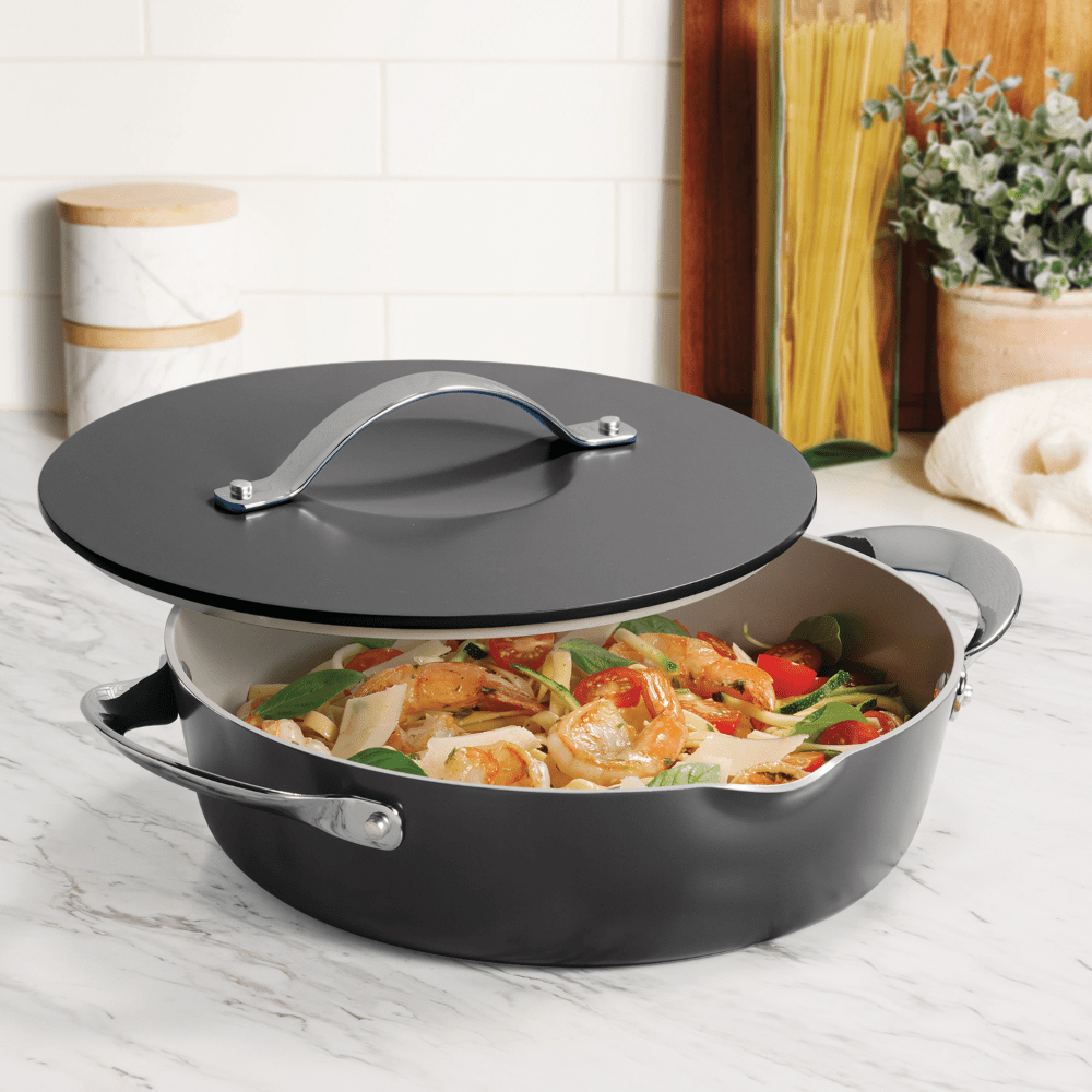Tramontina 5pcs Multi - Purpose Pan Set 28cm - Metro Singapore Departmental Store - Celebrating 69 Years in SG