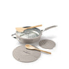 Tramontina All - in - one Plus 30cm 7pcs Wok Pan - Metro Singapore Departmental Store - Celebrating 69 Years in SG