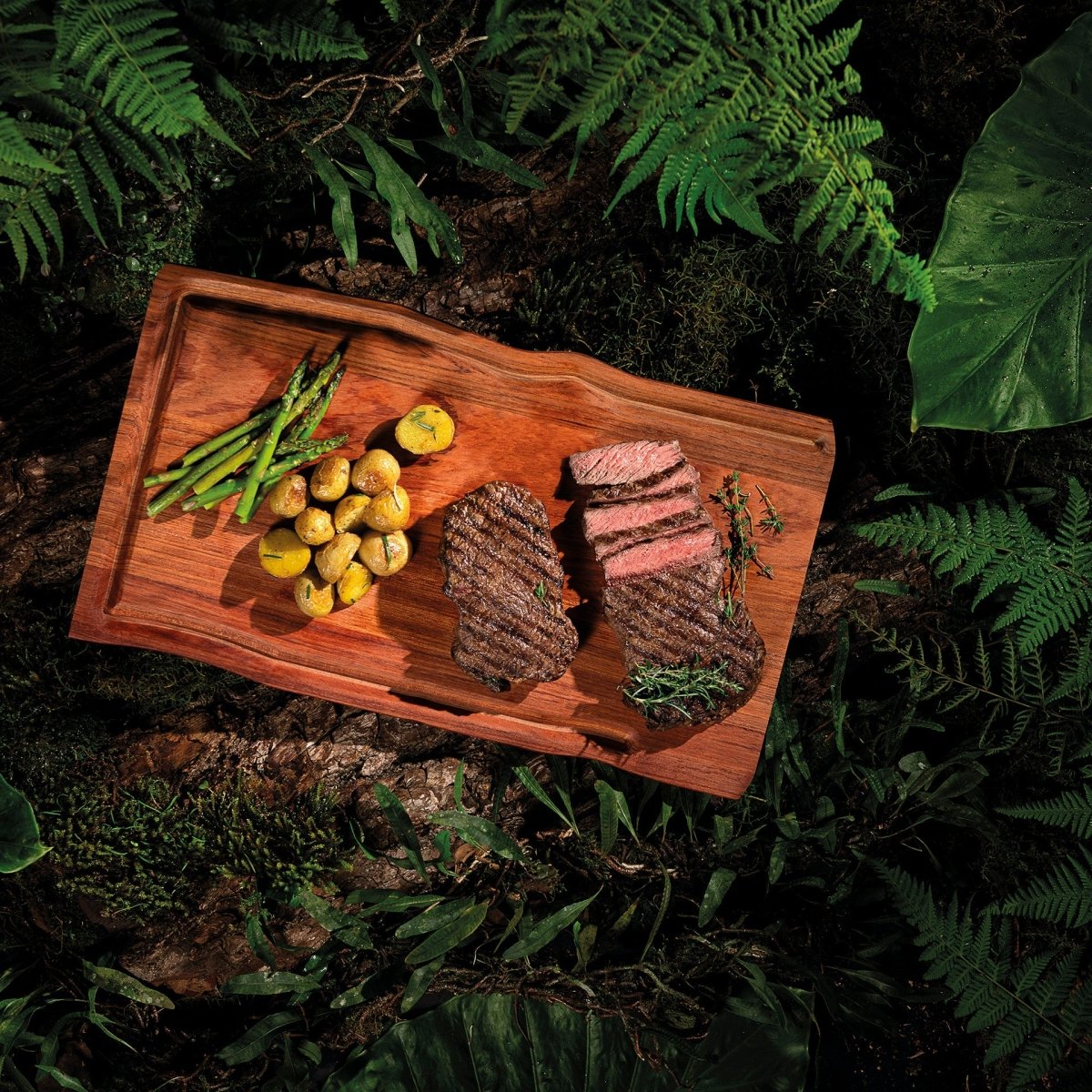 Tramontina Cut & Serve Board with Groove Savia 49x28x1.8cm - Metro Singapore Departmental Store - Celebrating 69 Years in SG