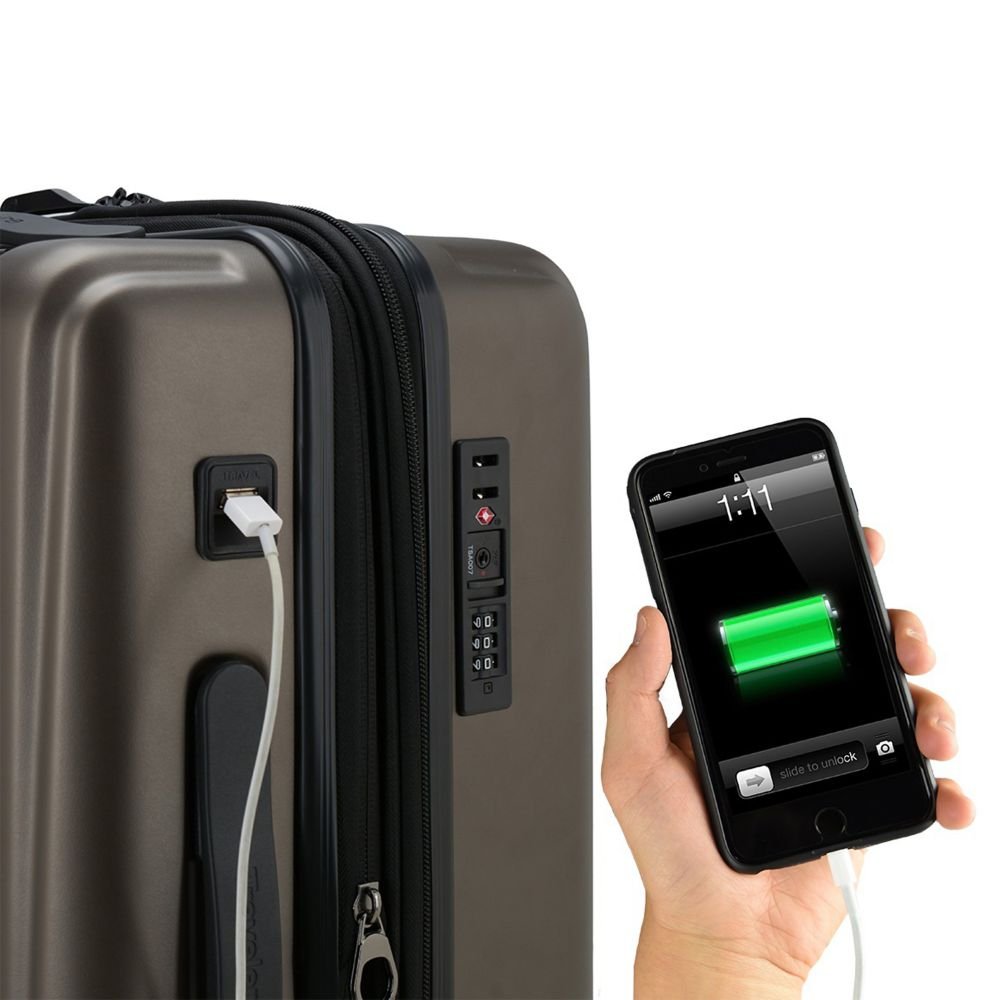 Traveler's Choice Lethbridge Polycarbonate Hardside Luggage Spinner - Metro Singapore Departmental Store - Celebrating 69 Years in SG