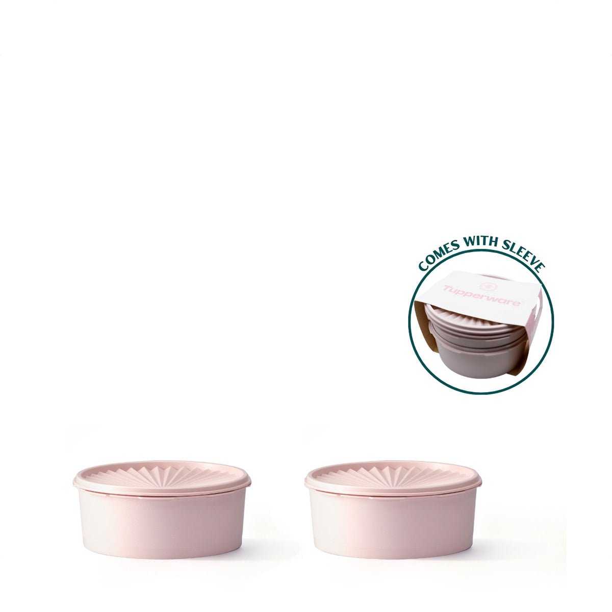 Tupperware Heritage 2pcs Canister Set - Metro Singapore Departmental Store - Celebrating 69 Years in SG