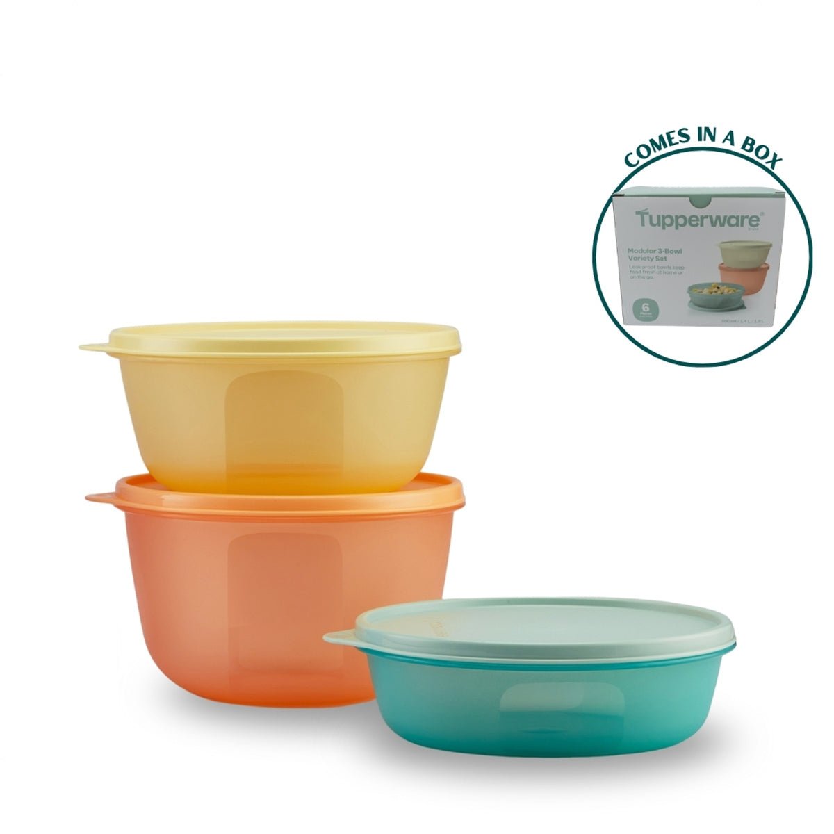 Tupperware Modular 3pcs Bowl Variety Set - Metro Singapore Departmental Store - Celebrating 69 Years in SG