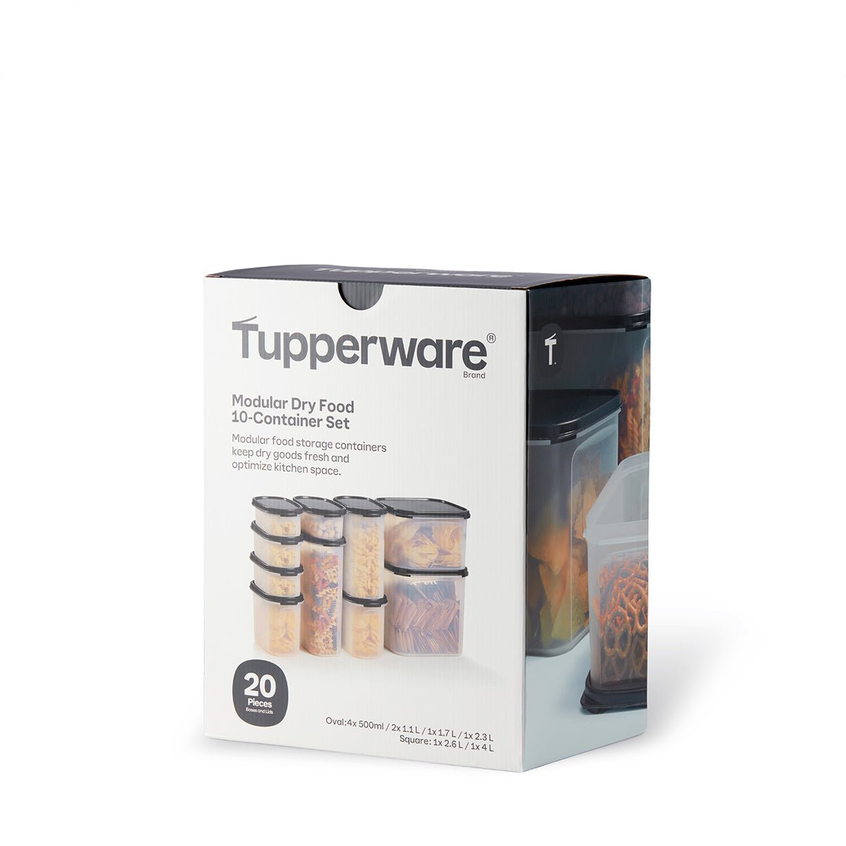 Tupperware Modular Dry Food 10pcs Container Set - Metro Singapore Departmental Store - Celebrating 69 Years in SG