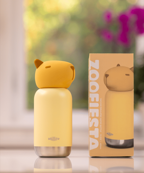 Utillife 450ml Water Bottle Capybara - Metro Singapore Departmental Store - Celebrating 69 Years in SG