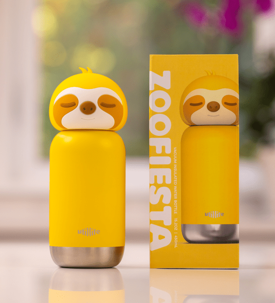 Utillife 450ml Water Bottle Sloth - Metro Singapore Departmental Store - Celebrating 69 Years in SG