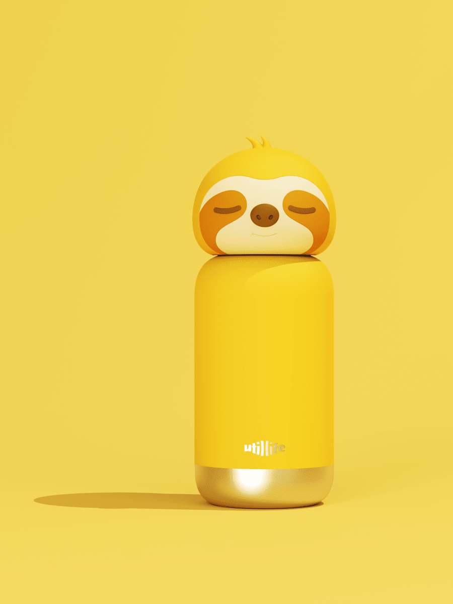 Utillife 450ml Water Bottle Sloth - Metro Singapore Departmental Store - Celebrating 69 Years in SG