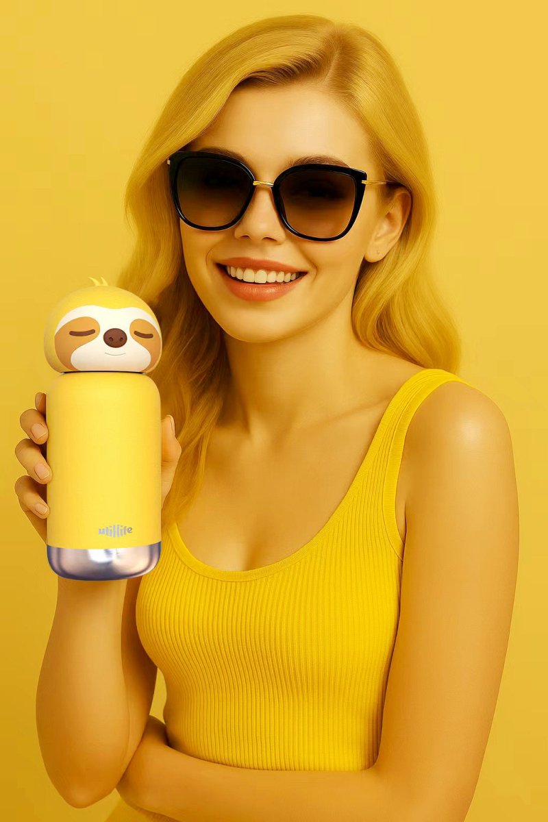 Utillife 450ml Water Bottle Sloth - Metro Singapore Departmental Store - Celebrating 69 Years in SG