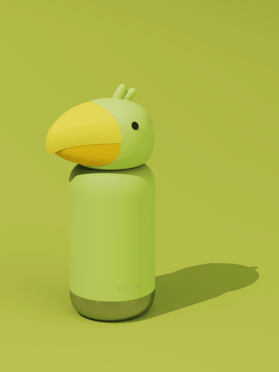 Utillife 450ml Water Bottle Toucan - Metro Singapore Departmental Store - Celebrating 69 Years in SG