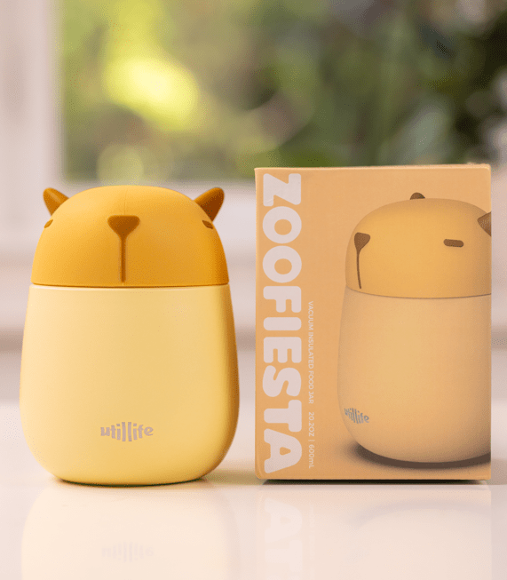 Utillife 600ml Food Jar Capybara - Metro Singapore Departmental Store - Celebrating 69 Years in SG