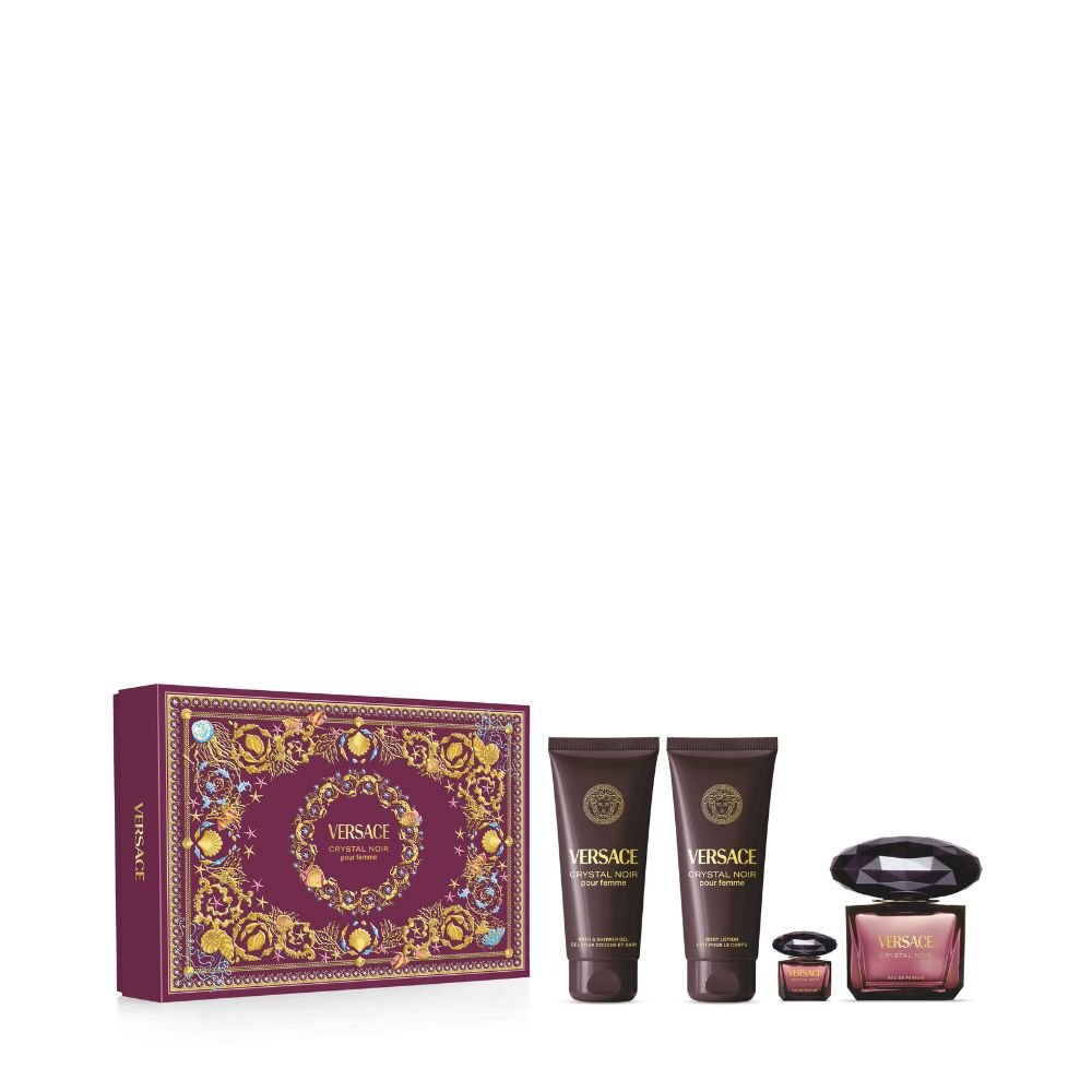 Versace Crystal Noir Spring 2026 Set EDP 90ml - Metro Singapore Departmental Store - Celebrating 69 Years in SG