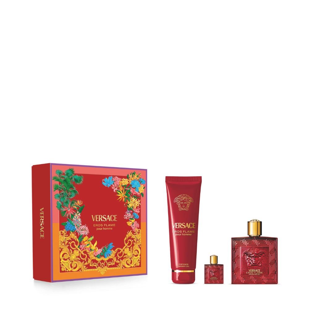 Versace Eros Flame Spring 2026 Set EDP 100ml - Metro Singapore Departmental Store - Celebrating 69 Years in SG