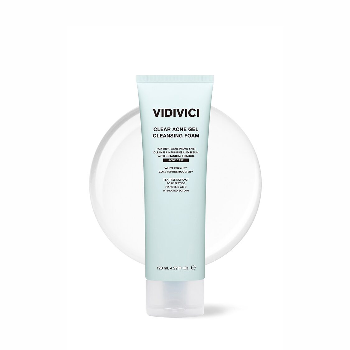 Vidivici Clear Acne Gel Cleansing Foam 120ml - Metro Singapore Departmental Store - Celebrating 69 Years in SG