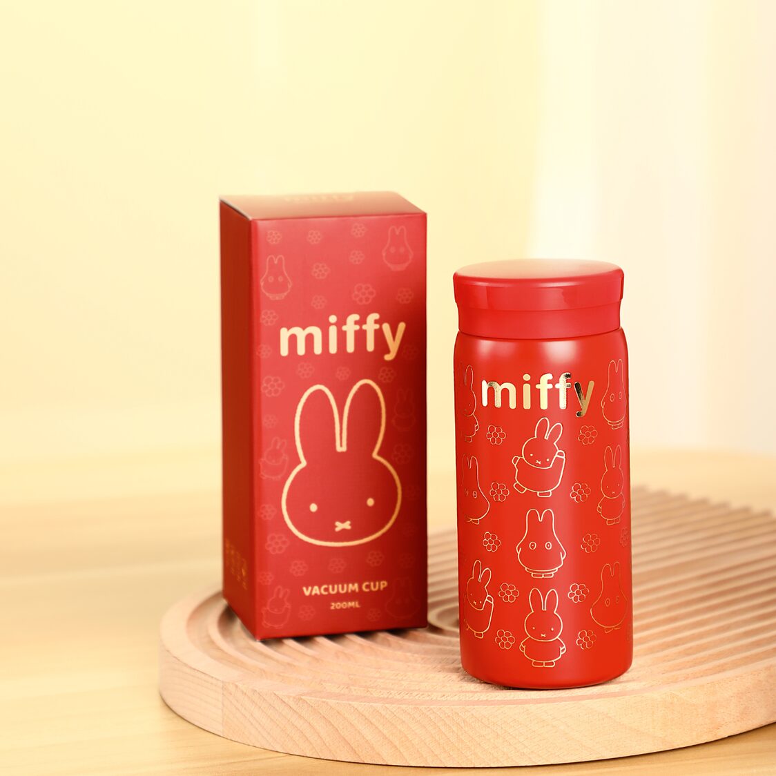 VIPO X Miffy Vacuum Cup 200ml - Lucky MIF37456 - Metro Singapore Departmental Store - Celebrating 69 Years in SG