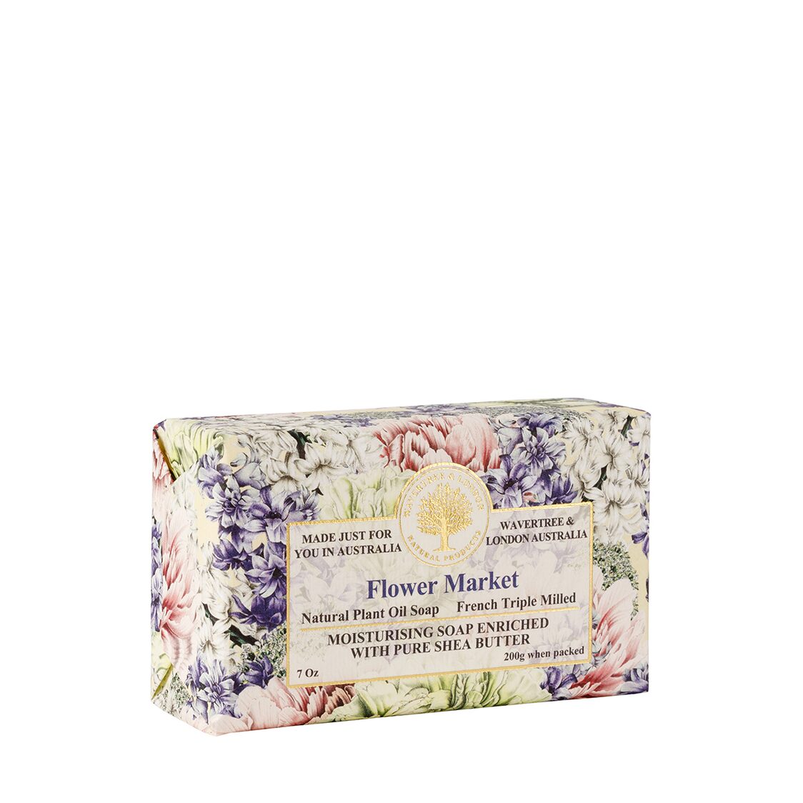 Wavertree & London Flower Market Soap Bar 200g - Metro Singapore Departmental Store - Celebrating 69 Years in SG