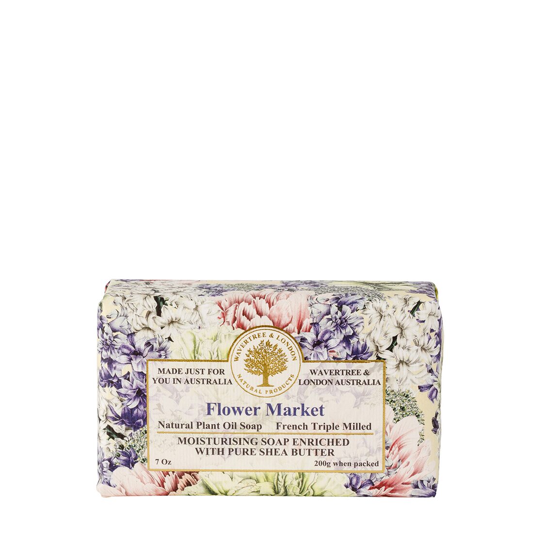 Wavertree & London Flower Market Soap Bar 200g - Metro Singapore Departmental Store - Celebrating 69 Years in SG
