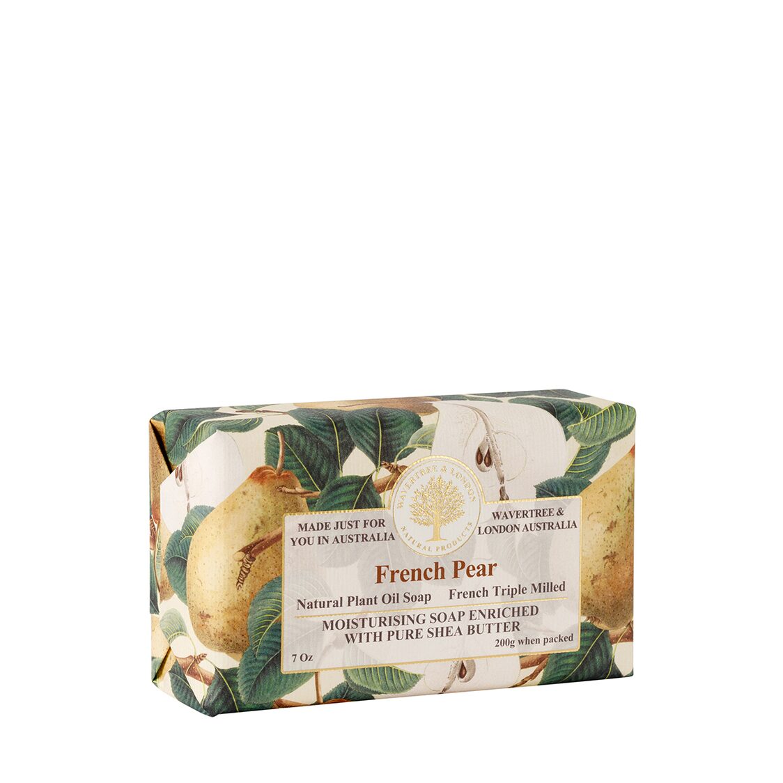 Wavertree & London French Pear Soap Bar 200g - Metro Singapore Departmental Store - Celebrating 69 Years in SG