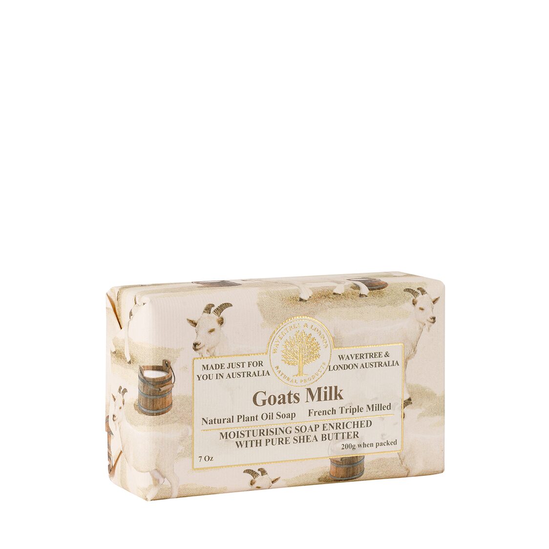 Wavertree & London Goats Milk Soap Bar 200g - Metro Singapore Departmental Store - Celebrating 69 Years in SG
