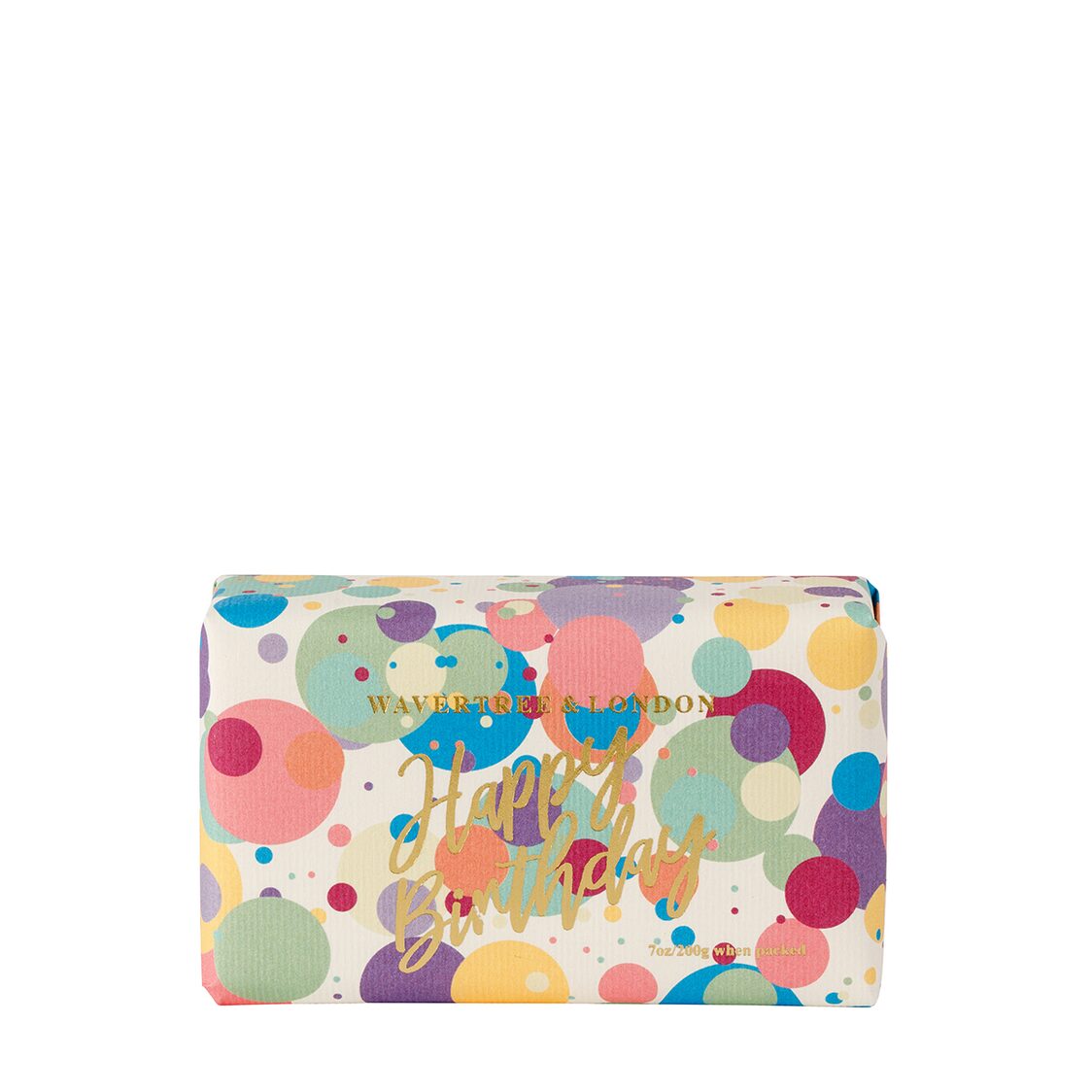 Wavertree & London Happy Birthday Confetti Soap Bar 200g - Metro Singapore Departmental Store - Celebrating 69 Years in SG