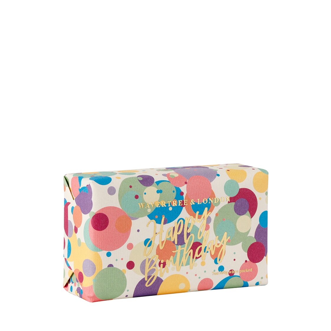 Wavertree & London Happy Birthday Confetti Soap Bar 200g - Metro Singapore Departmental Store - Celebrating 69 Years in SG
