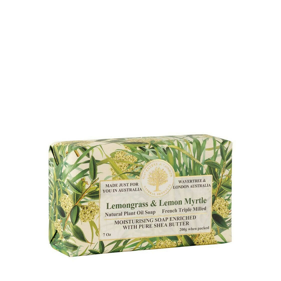 Wavertree & London Lemongrass & Lemon Myrtle Soap Bar 200g - Metro Singapore Departmental Store - Celebrating 69 Years in SG