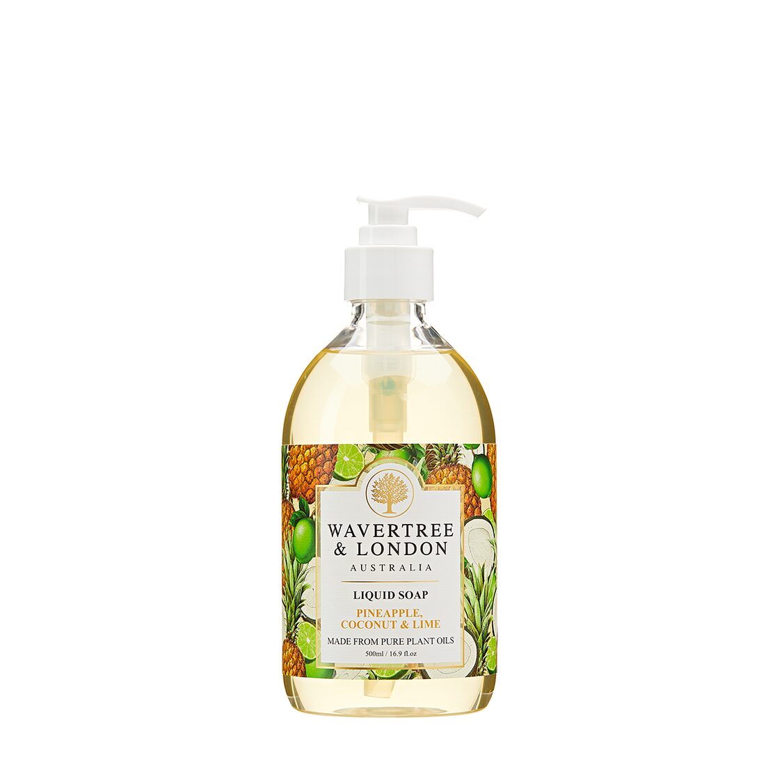 Wavertree & London Pineapple Coconut & Lime Liquid Soap 500ml - Metro Singapore Departmental Store - Celebrating 69 Years in SG