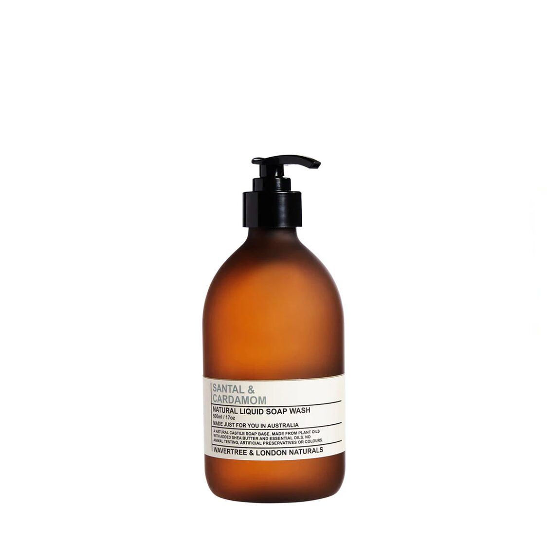 Wavertree & London Santal & Cardamom Liquid Soap 500ml - Metro Singapore Departmental Store - Celebrating 69 Years in SG