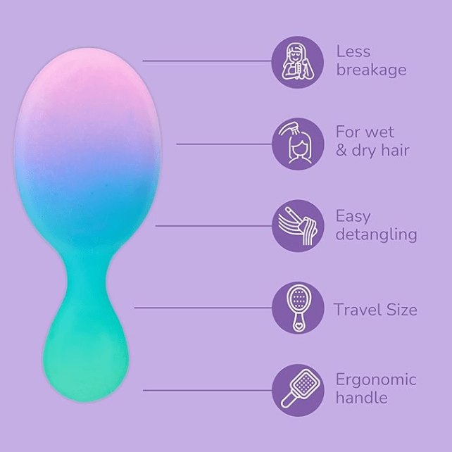 Wet Brush Electric Sky Mini Detangler - Metro Singapore Departmental Store - Celebrating 69 Years in SG