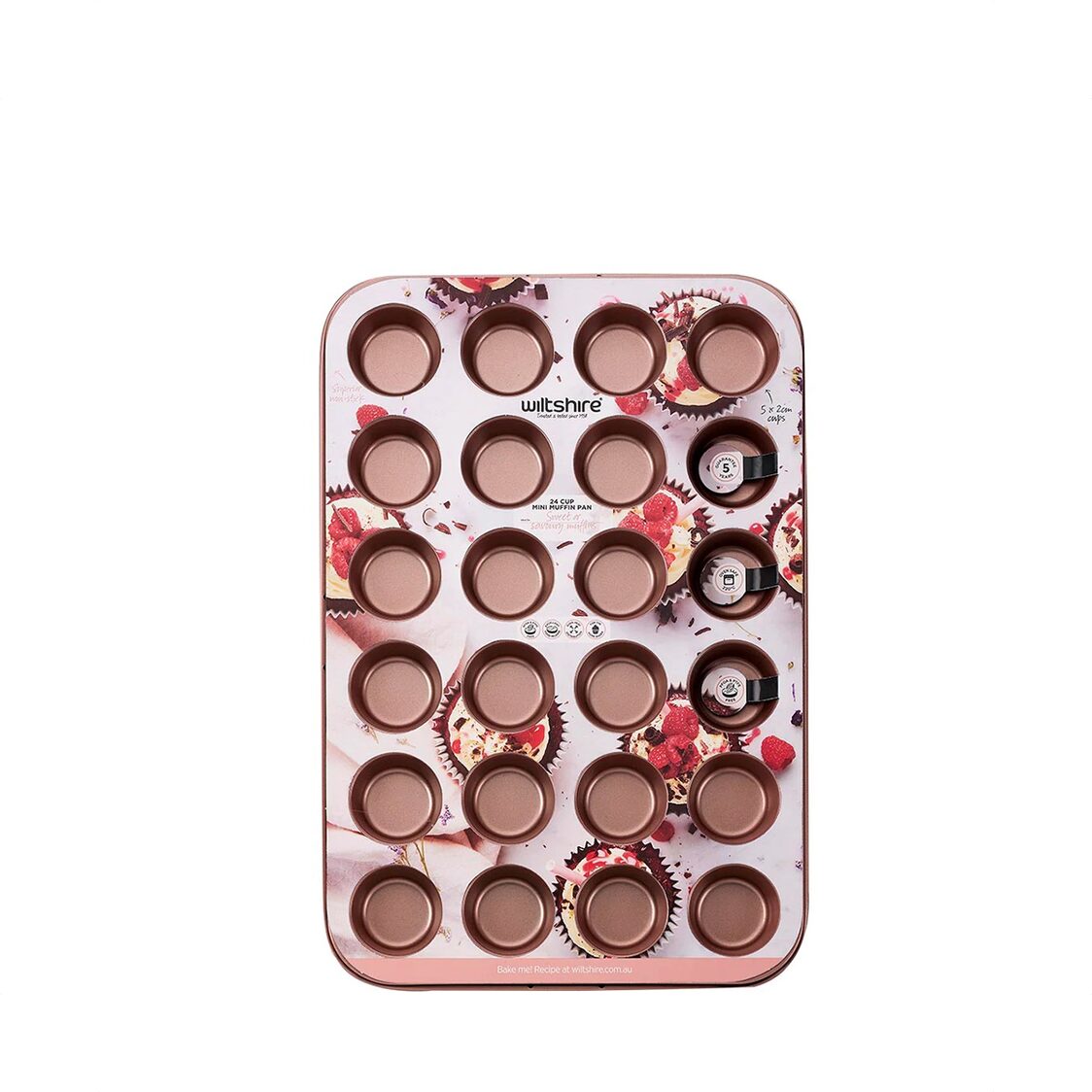 Wiltshire Rose Gold 24 Cup Muffin Pan 40757 - Metro Singapore Departmental Store - Celebrating 69 Years in SG
