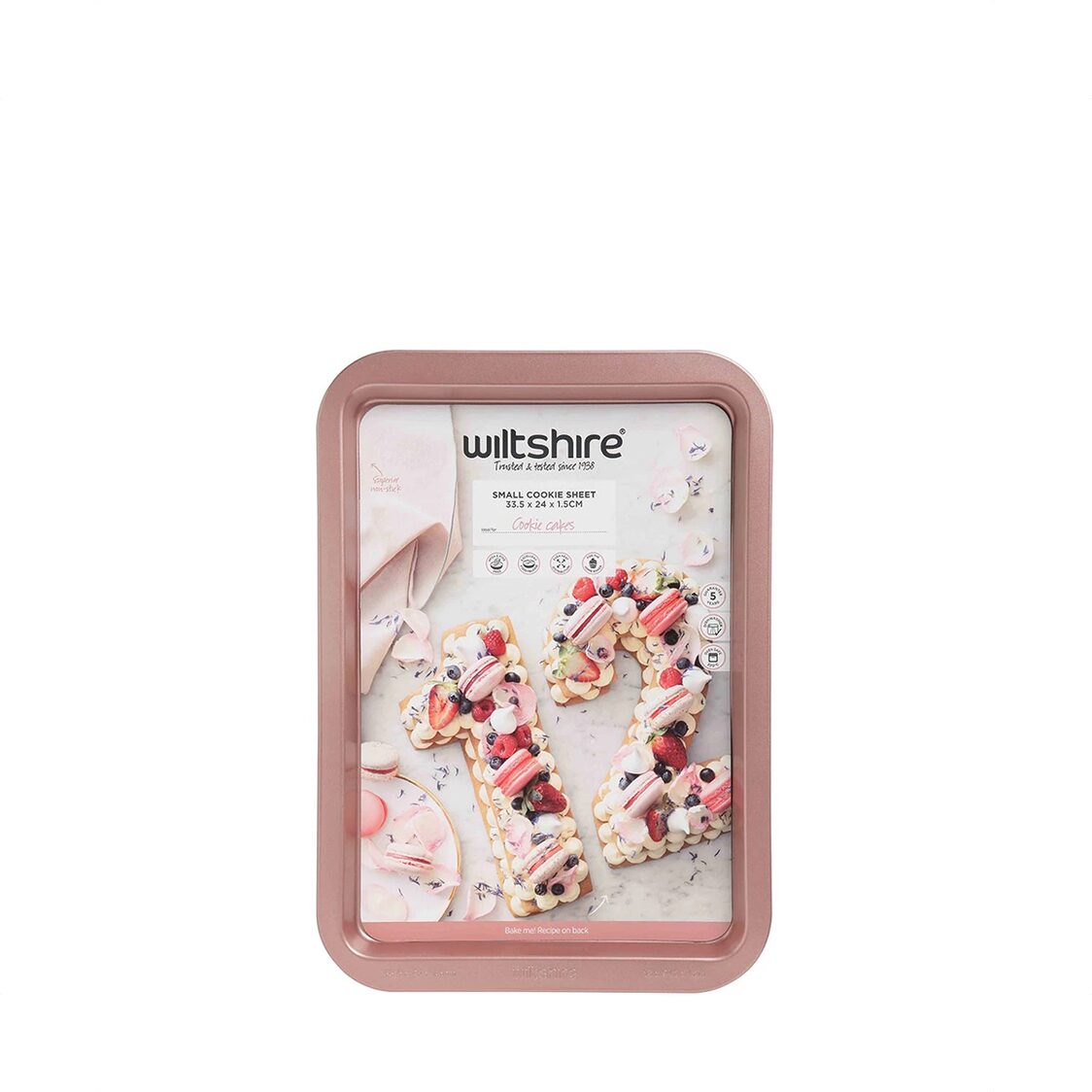 Wiltshire Rose Gold Cookie Sheet 33cm 40828 - Metro Singapore Departmental Store - Celebrating 69 Years in SG