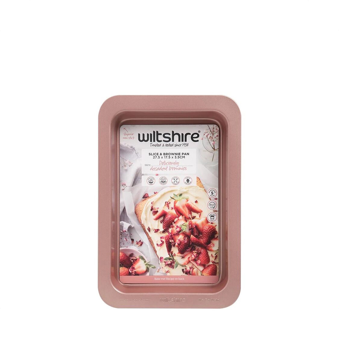 Wiltshire Rose Gold Slice Pan 27.5cm 40827 - Metro Singapore Departmental Store - Celebrating 69 Years in SG