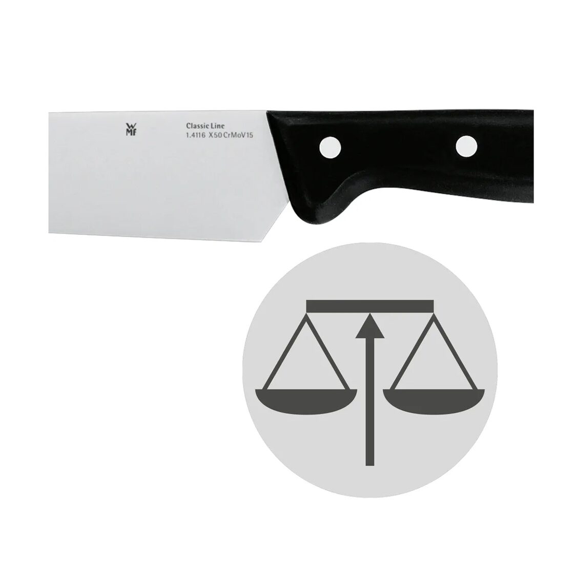 WMF Classic Line Santoku Knife 18cm 1875146030 - Metro Singapore Departmental Store - Celebrating 69 Years in SG