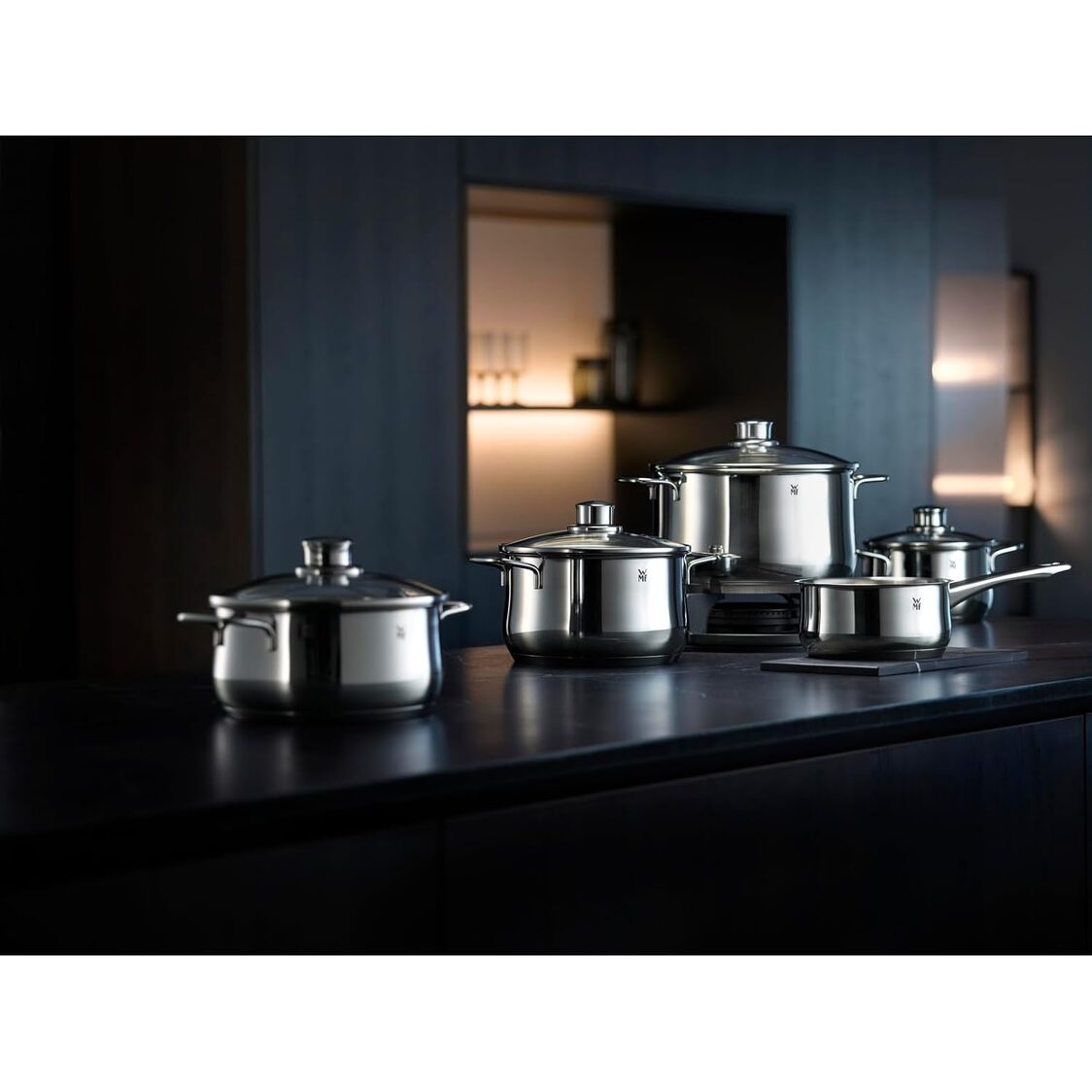 WMF Diadem Plus 5pc Cookware Set (0733556040) - Metro Singapore Departmental Store - Celebrating 69 Years in SG
