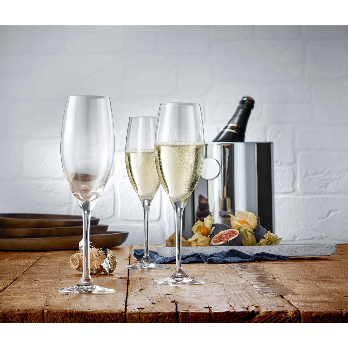 WMF Easy Plus 6pc Champagne Glass 0910259990 - Metro Singapore Departmental Store - Celebrating 69 Years in SG