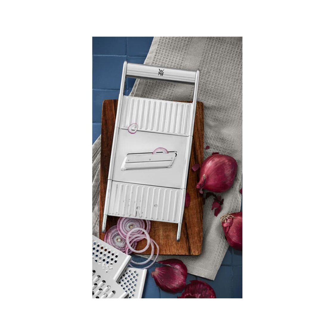 WMF Gourmet Grater With 4 Inserts 25.5x11.5cm 0644406040 - Metro Singapore Departmental Store - Celebrating 69 Years in SG