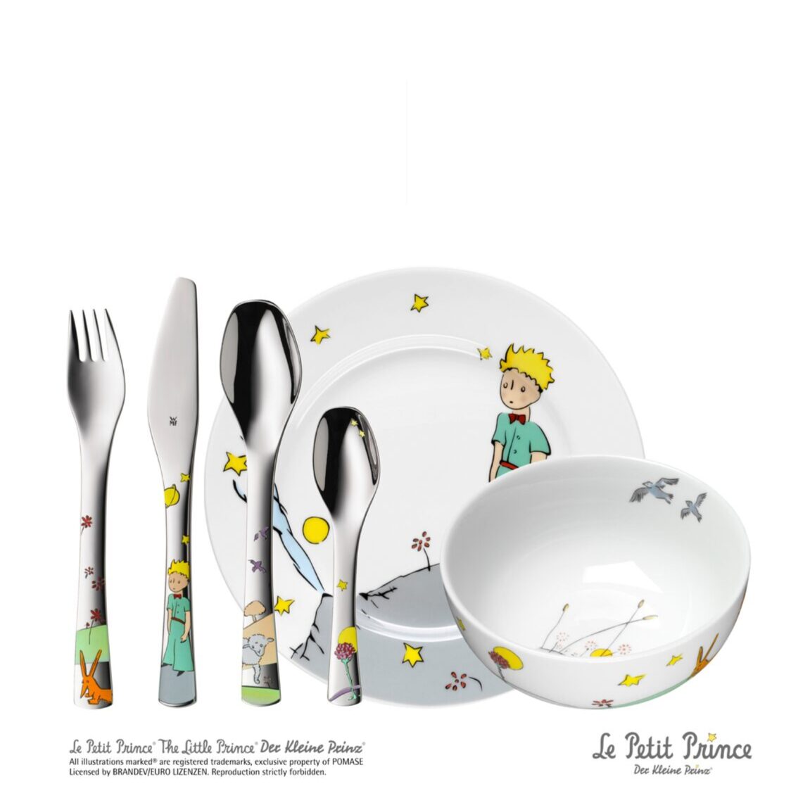 WMF Le Petit Prince Kids Cutlery Set, 6 - Piece - Metro Singapore Departmental Store - Celebrating 69 Years in SG