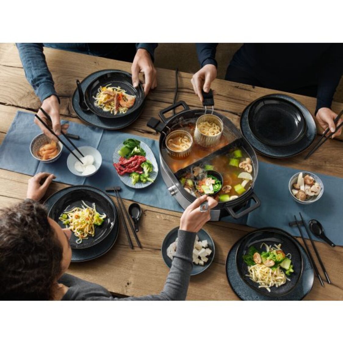WMF Lono Hotpot And Steamer (0415540011) - Metro Singapore Departmental Store - Celebrating 69 Years in SG