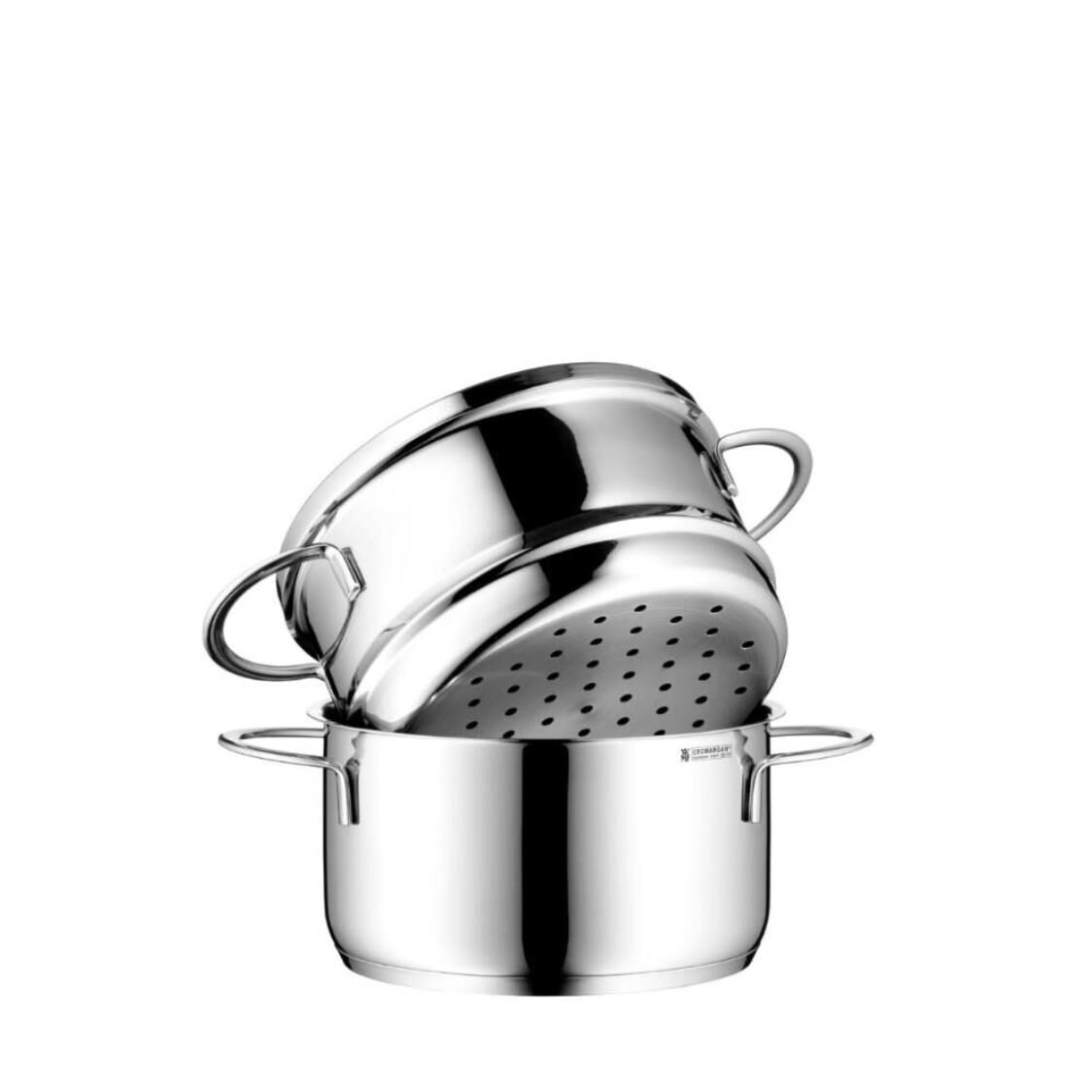 WMF Mini Vegetable Steamer With Lid and Insert 16cm 0716836040 - Metro Singapore Departmental Store - Celebrating 69 Years in SG