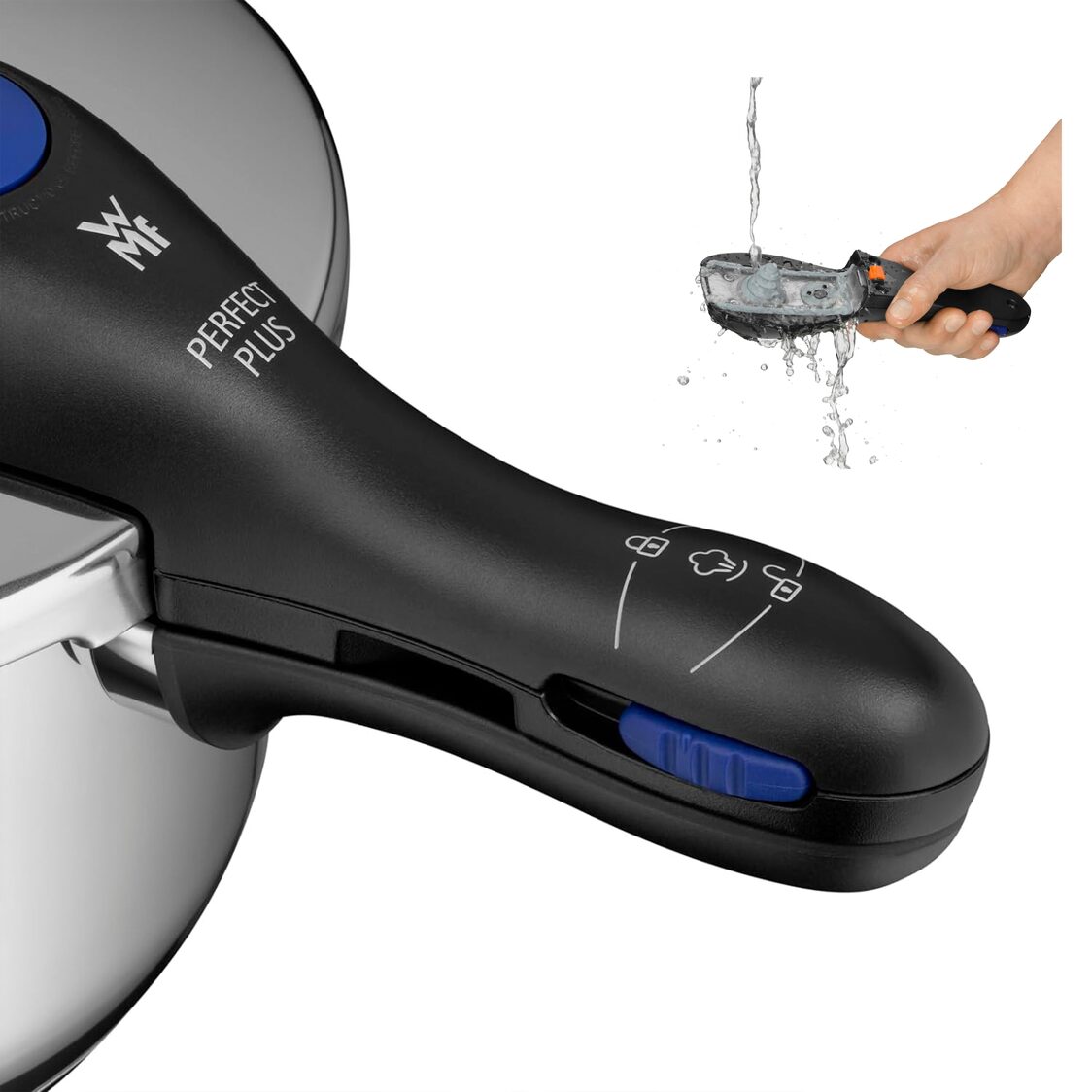 WMF Perfect Plus Pressure Cooker Set 6.5L +3.0L V3 (0794469990) - Metro Singapore Departmental Store - Celebrating 69 Years in SG