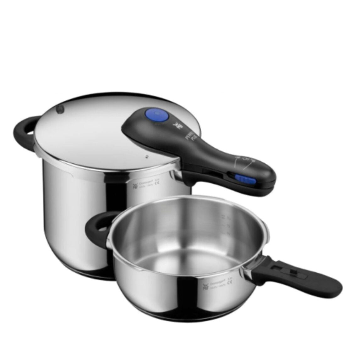 WMF Perfect Plus Pressure Cooker Set 6.5L +3.0L V3 (0794469990) - Metro Singapore Departmental Store - Celebrating 69 Years in SG