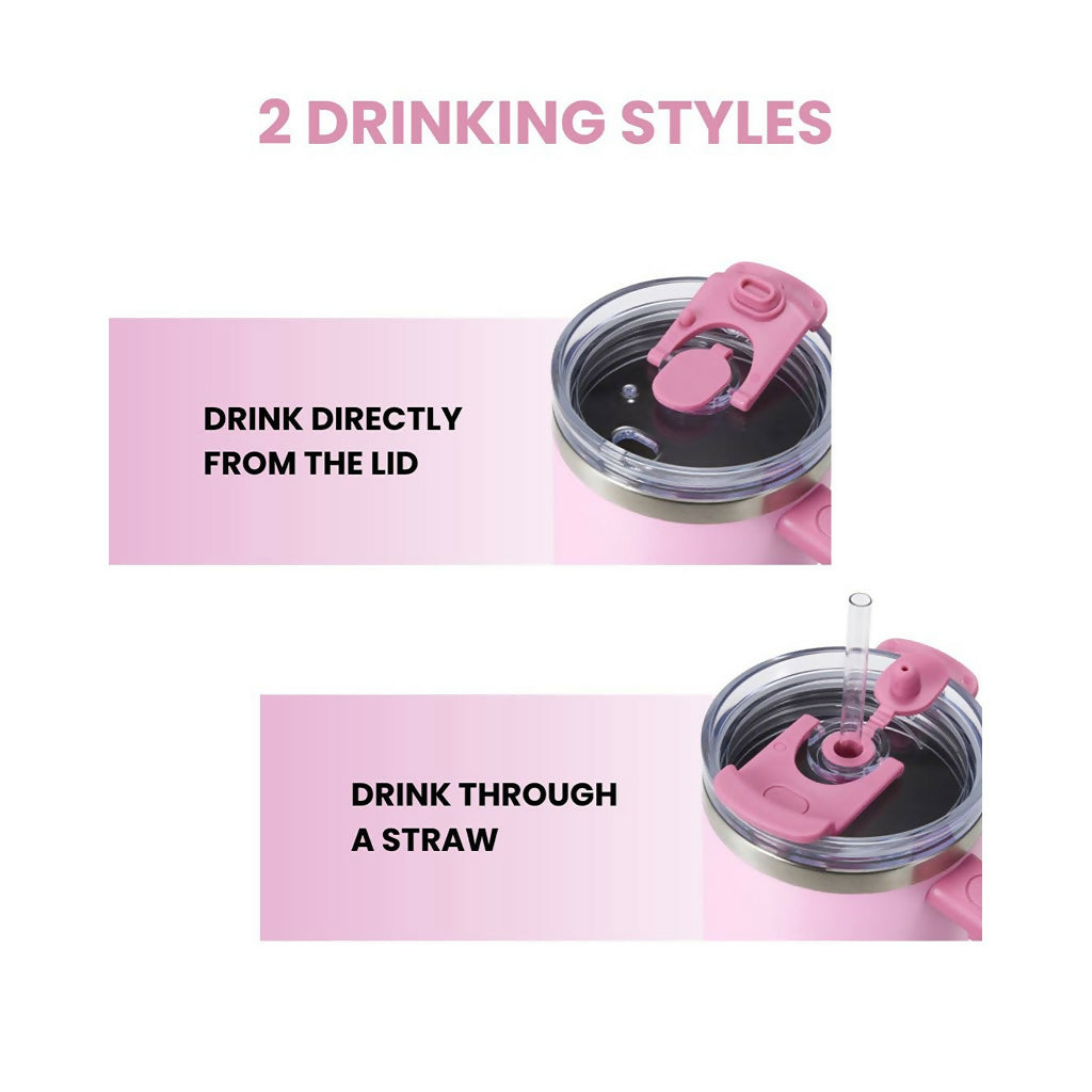 Happycall Team Nudge 1200ml Tumbler with Straw