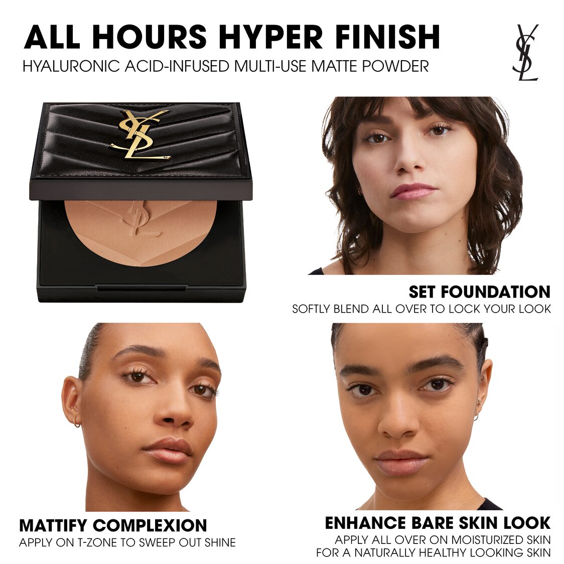 Yves Saint Laurent All Hours Hyper Finish Setting Powder 8.5g - Metro Singapore Departmental Store - Celebrating 69 Years in SG