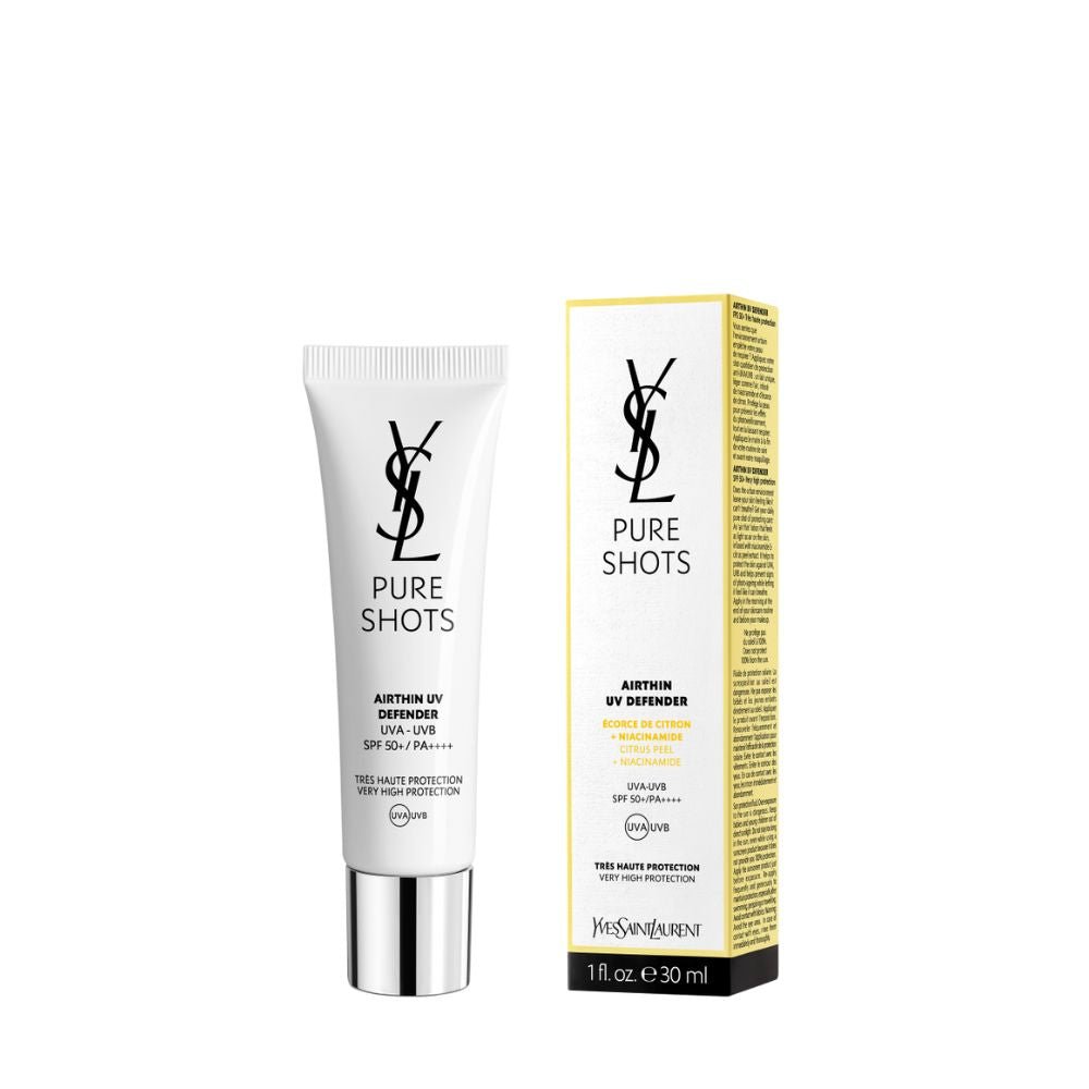 Yves Saint Laurent Pure Shots Airthin UV Defender SPF50+ 30ml - Metro Singapore Departmental Store - Celebrating 69 Years in SG