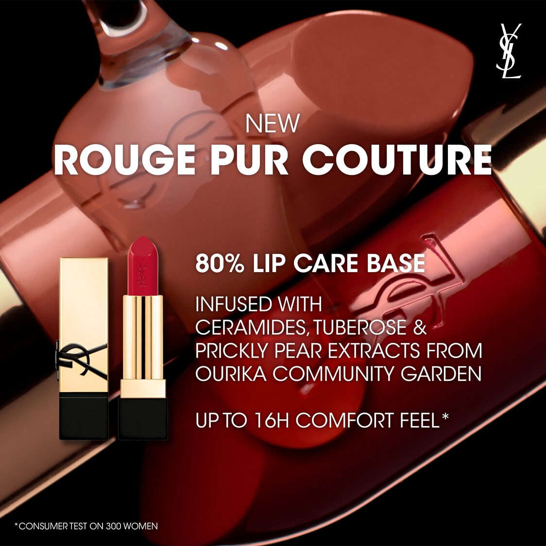 Yves Saint Laurent Rouge Pur Couture - Metro Singapore Departmental Store - Celebrating 69 Years in SG