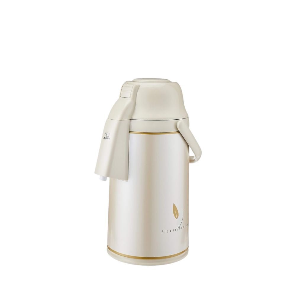 Zojirushi 3.0L Glass Lined Vacuum Airpot Beige (VRKE30N-CA) - Metro Singapore Departmental Store - Celebrating 69 Years in SG