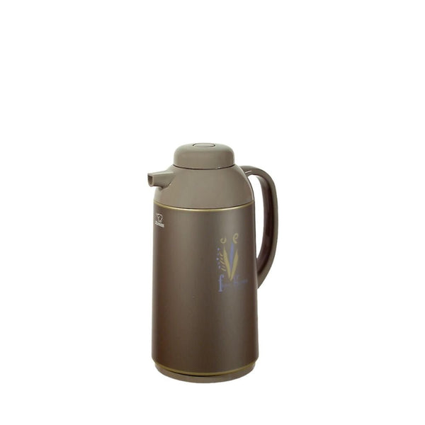 Zojirushi Push-Type 1.3L Handy Flask Herb Brown (AGYE13-TD) - Metro Singapore Departmental Store - Celebrating 69 Years in SG