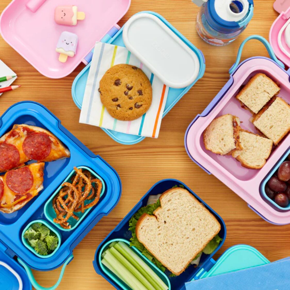 Zoku Junior Bento Box - Blue - Metro Singapore Departmental Store - Celebrating 69 Years in SG