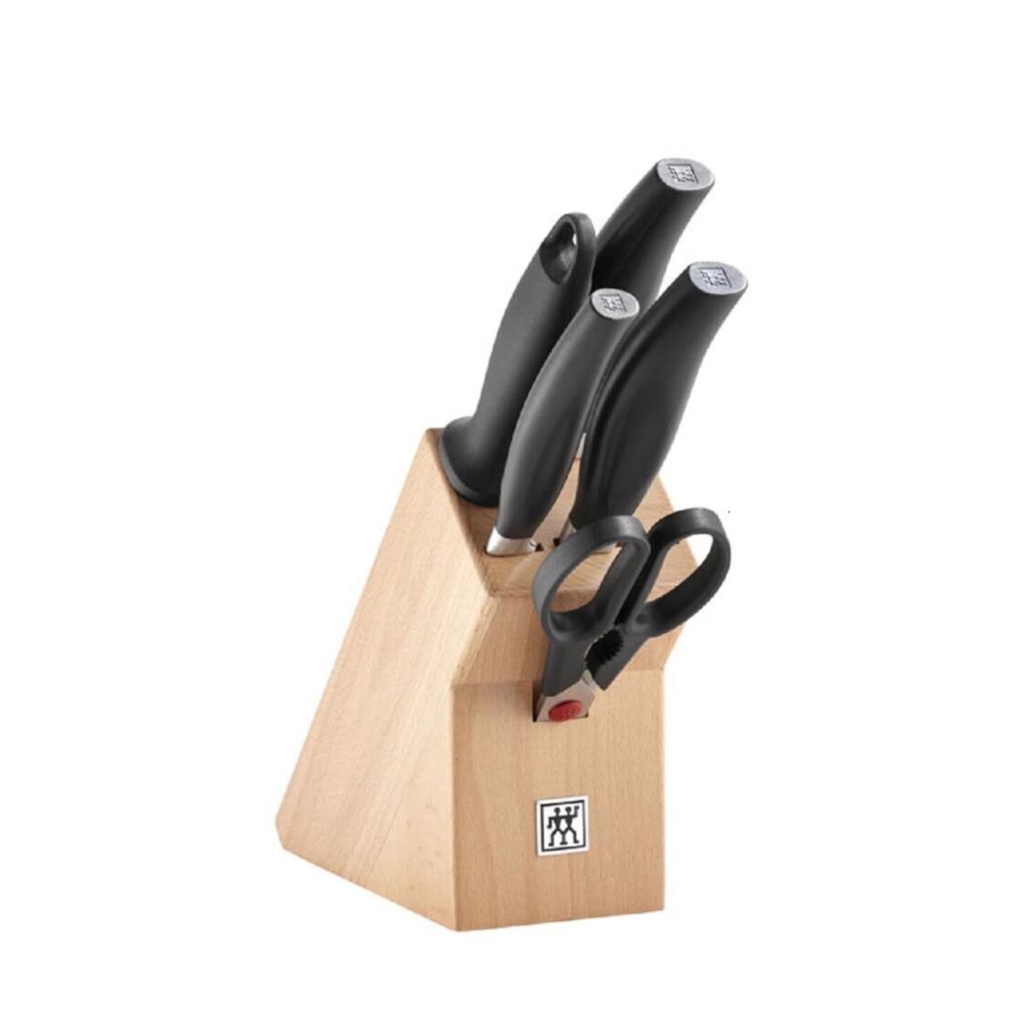 Zwilling Five Star Knife Block 6 piece Set 30125 - 006 - 0 - Metro Singapore Departmental Store - Celebrating 69 Years in SG