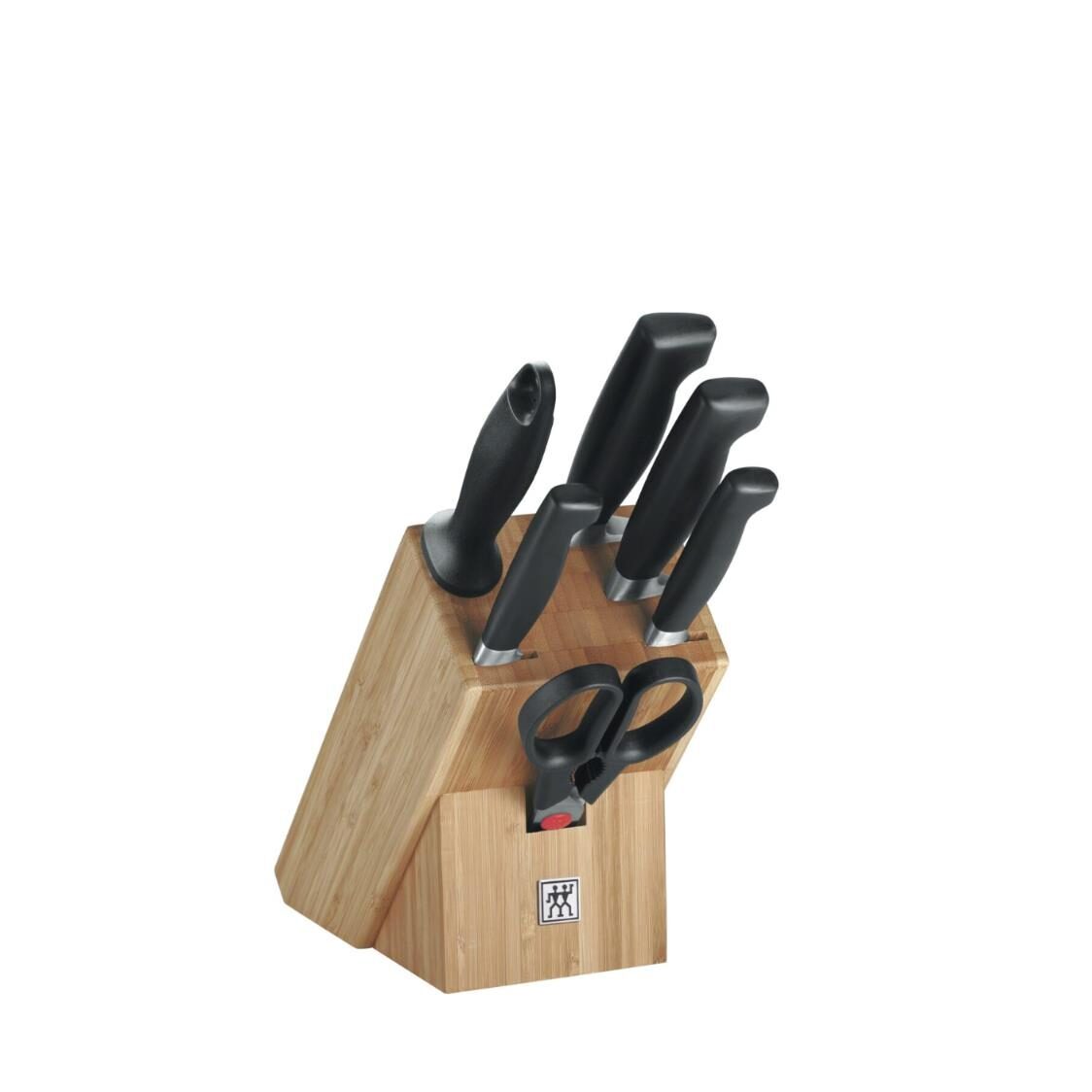 Zwilling Four Star Knife Block Set, 7 Pcs 35068 - 002 - Metro Singapore Departmental Store - Celebrating 69 Years in SG