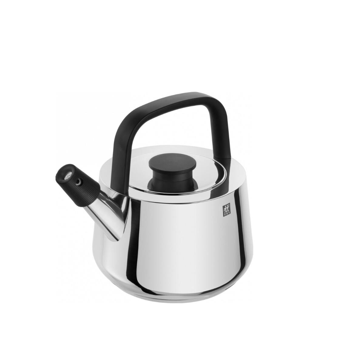 Zwilling Plus Stainless Steel Whistling Kettle, Cylinder 1.5L 40995 - 000 - Metro Singapore Departmental Store - Celebrating 69 Years in SG